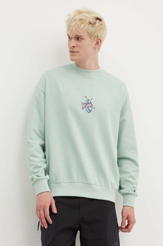 Хлопковая толстовка Hugo, зеленый
Хлопковая толстовка Hugo, зеленый