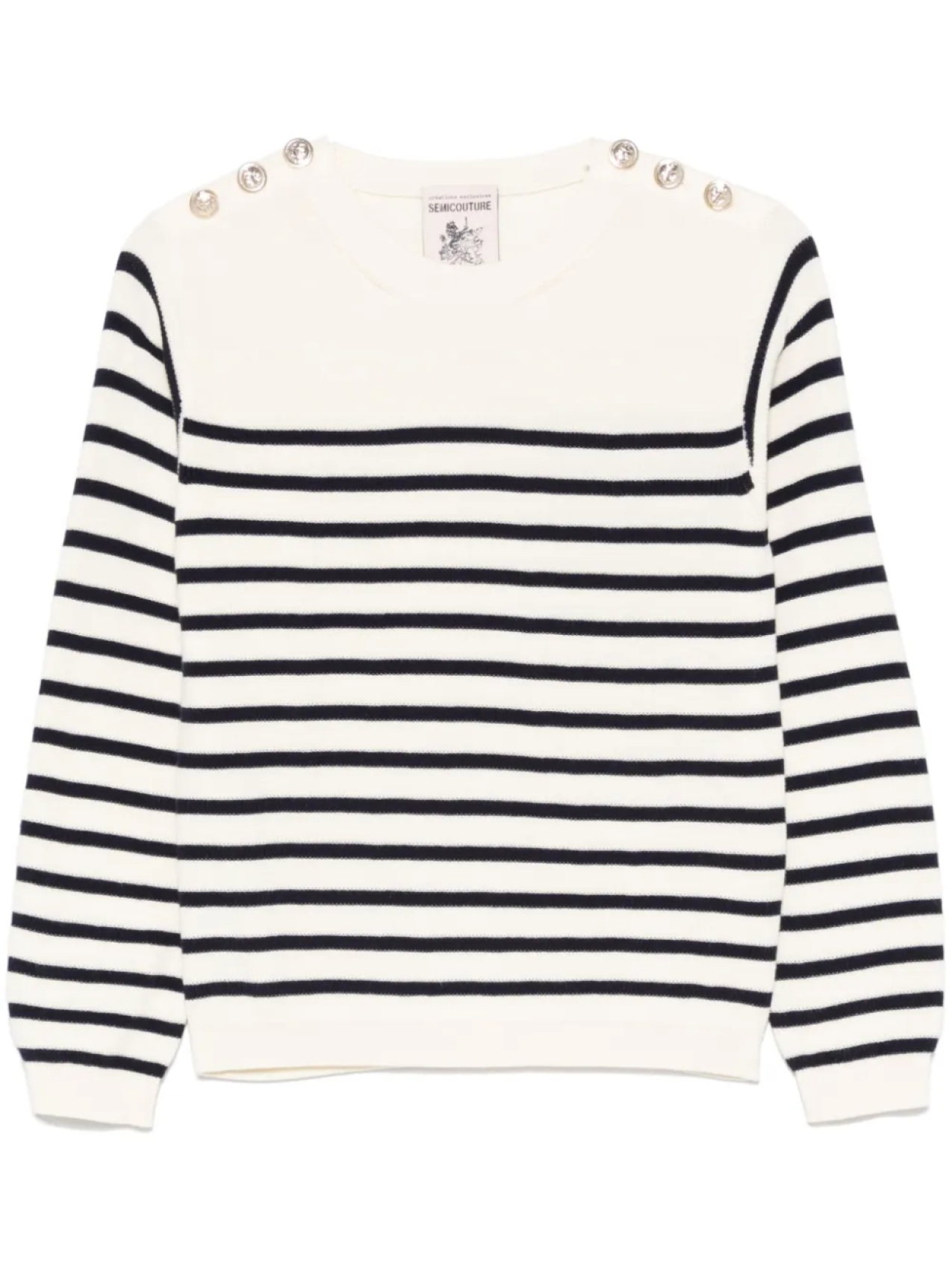 Semicouture свитер Perla, нейтральный
Semicouture свитер Perla, нейтральный