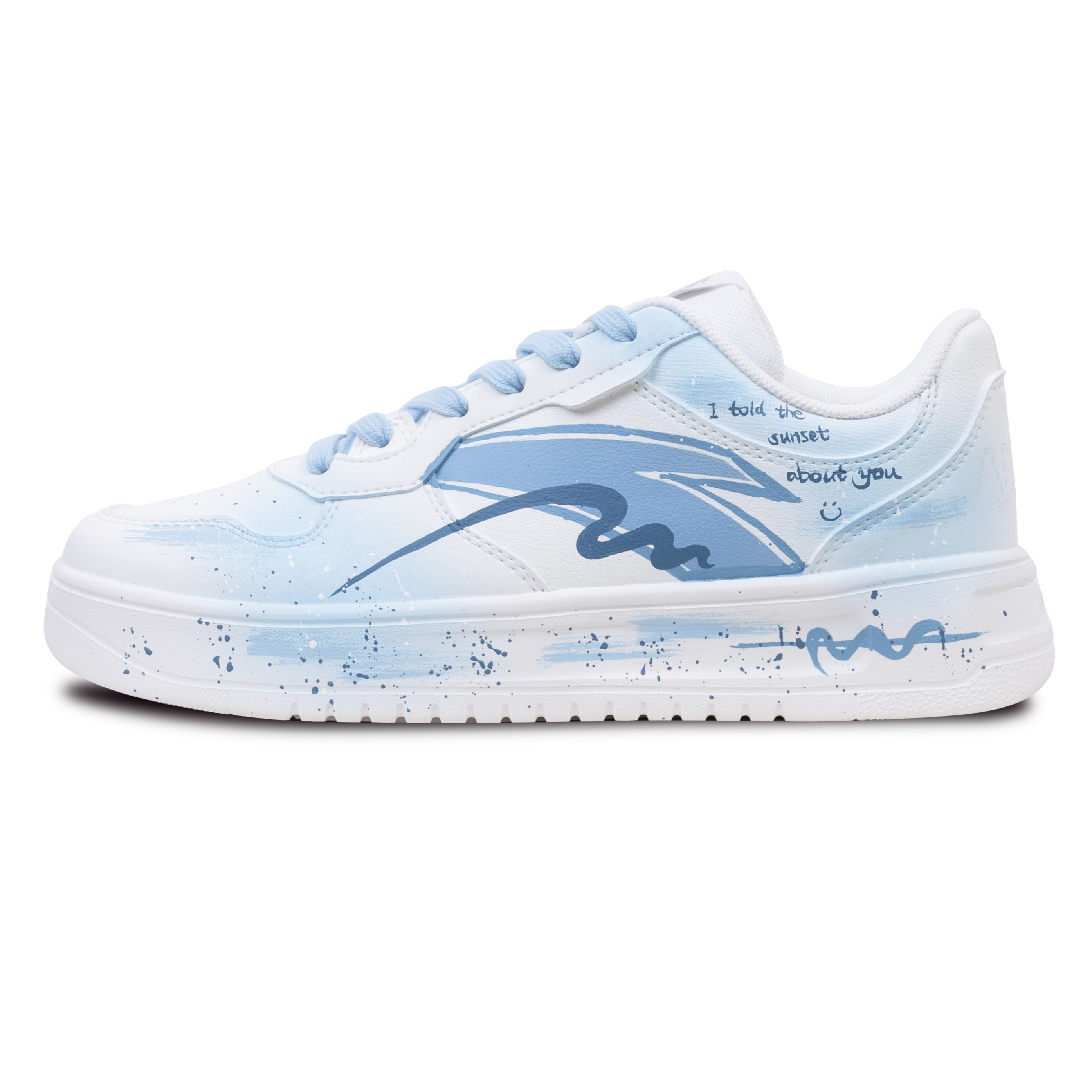 ANTA Износостойкие, легкие, нескользящие, низкие кроссовки для скейтбординга, мужские, белые, синие
ANTA Износостойкие, легкие, нескользящие, низкие кроссовки для скейтбординга, мужские, белые, синие