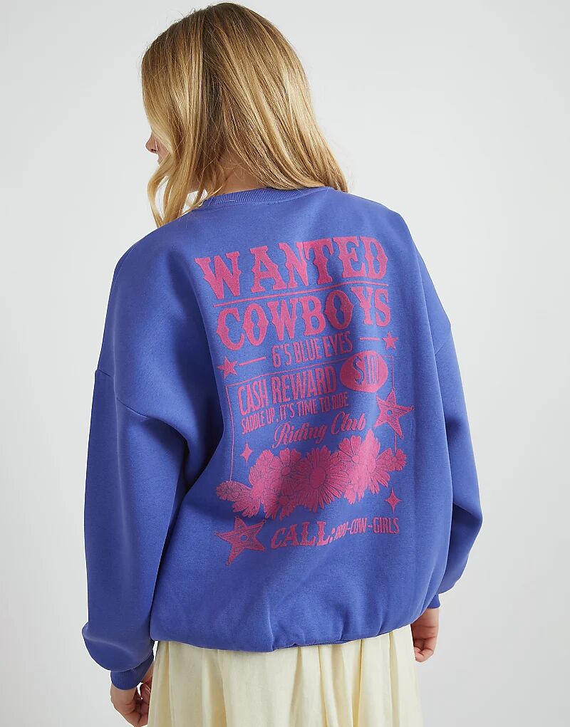 Толстовка Skinnydip London Wanted Cowboys в темно-синем цвете
Толстовка Skinnydip London Wanted Cowboys в темно-синем цвете