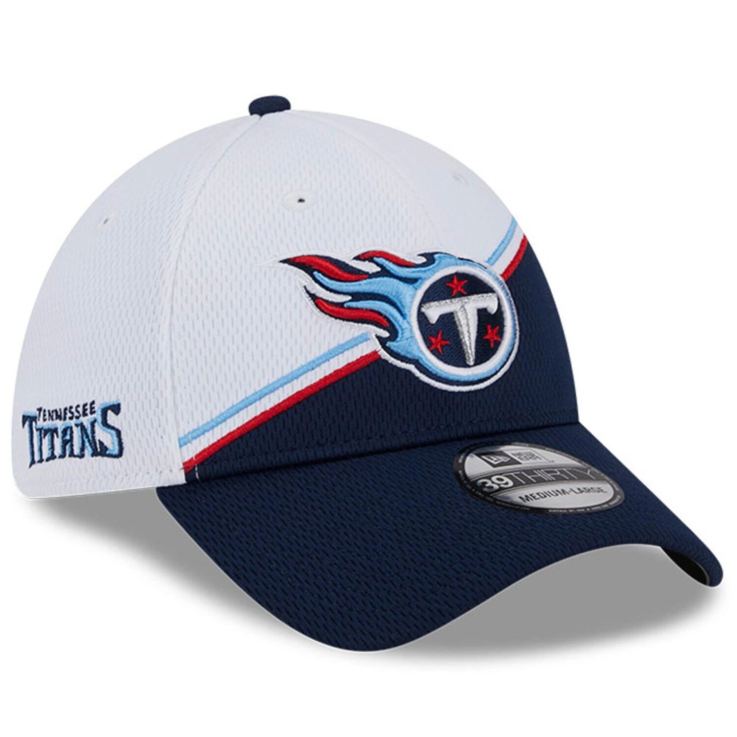 Мужская кепка New Era белого/темно-синего цвета Tennessee Titans 2023 Sideline 39THIRTY Flex Hat
Мужская кепка New Era белого/темно-синего цвета Tennessee Titans 2023 Sideline 39THIRTY Flex Hat