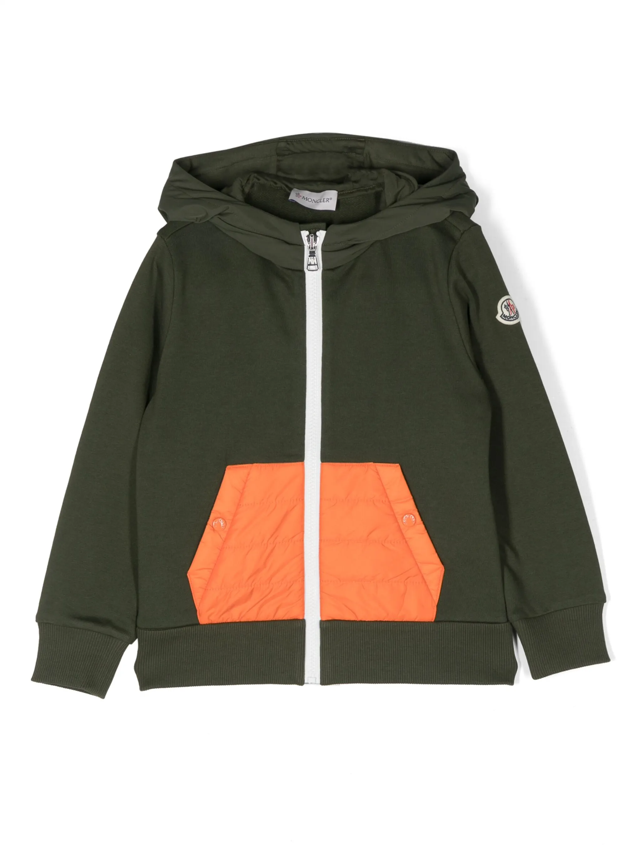 Худи с нашивкой-логотипом Moncler Enfant, зеленый
Худи с нашивкой-логотипом Moncler Enfant, зеленый