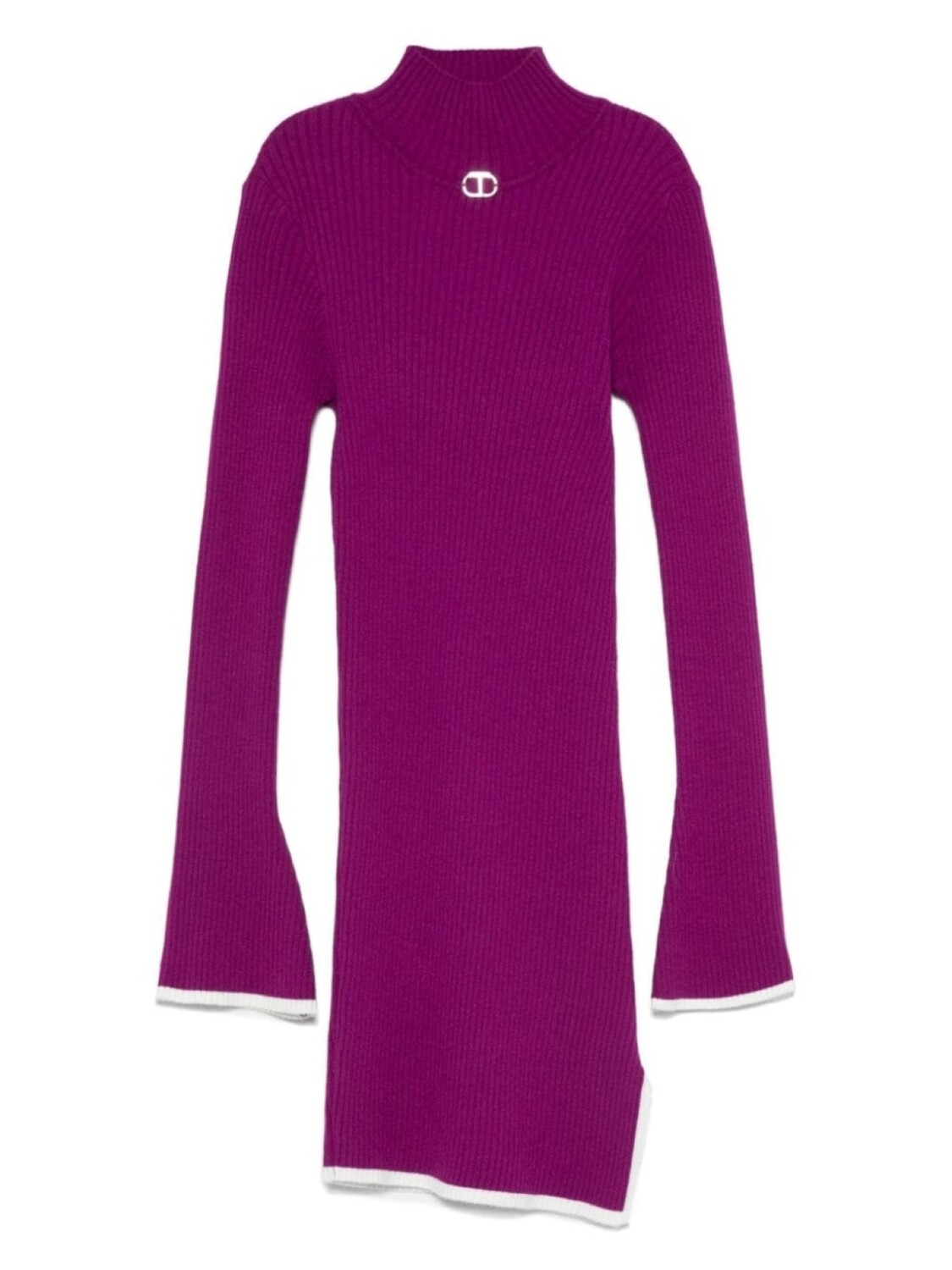 Мини-платье из трикотажного полотна в рубчик TWINSET Kids, фиолетовый
Мини-платье из трикотажного полотна в рубчик TWINSET Kids, фиолетовый