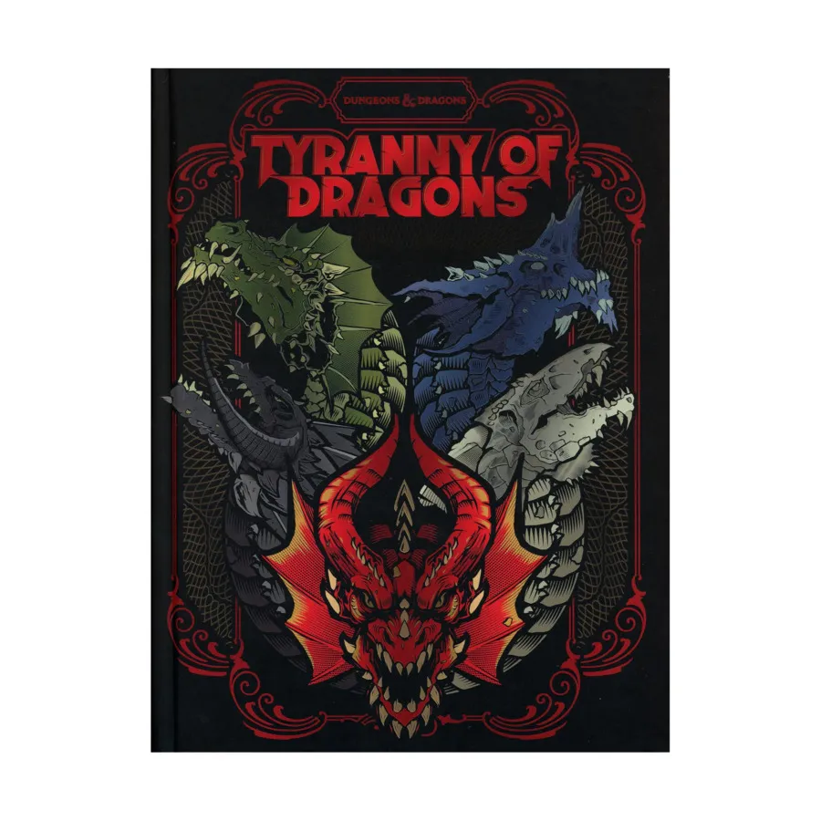 Tyranny of Dragons (Limited Edition), Dungeons & Dragons (5th Edition, 2014 Edition) - Modules & Adventures, твердый переплет
Tyranny of Dragons (Limited Edition), Dungeons & Dragons (5th Edition, 2014 Edition) - Modules & Adventures, твердый переплет