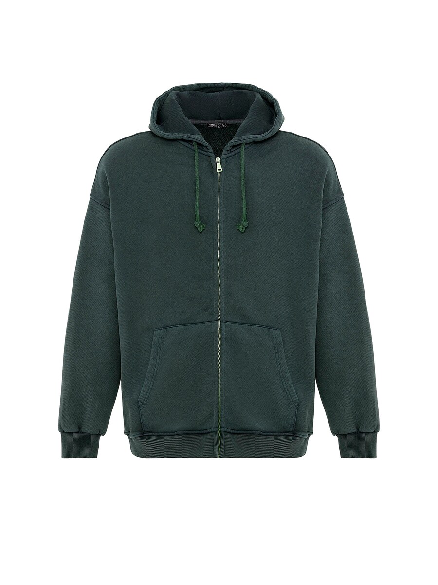 Толстовка с капюшоном на молнии VAMOS CLO, темно-зеленый
Толстовка с капюшоном на молнии VAMOS CLO, темно-зеленый