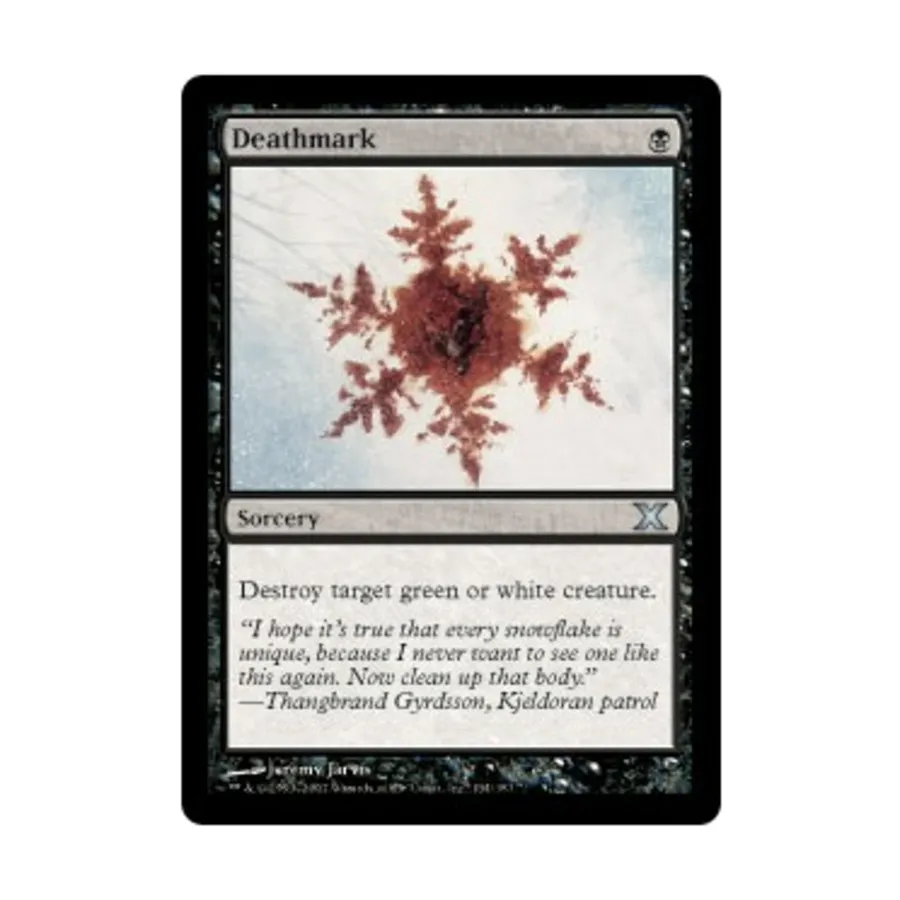 CCG Метка смерти (U), MTG - 10th Edition
CCG Метка смерти (U), MTG - 10th Edition