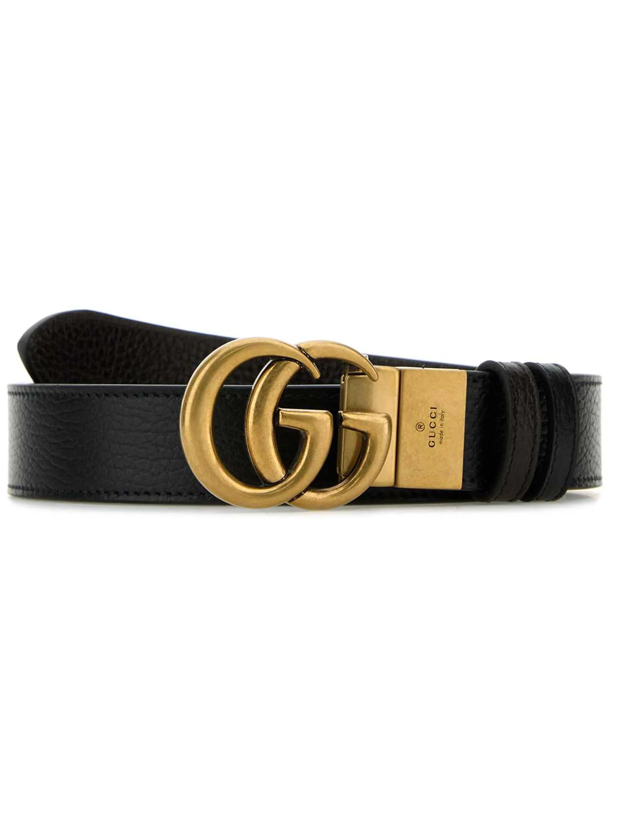 Ремень с пряжкой Double G Gucci, черный
Ремень с пряжкой Double G Gucci, черный