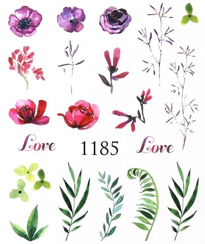 Водные наклейки для ногтей - №1185, Raisin
Водные наклейки для ногтей - №1185, Raisin