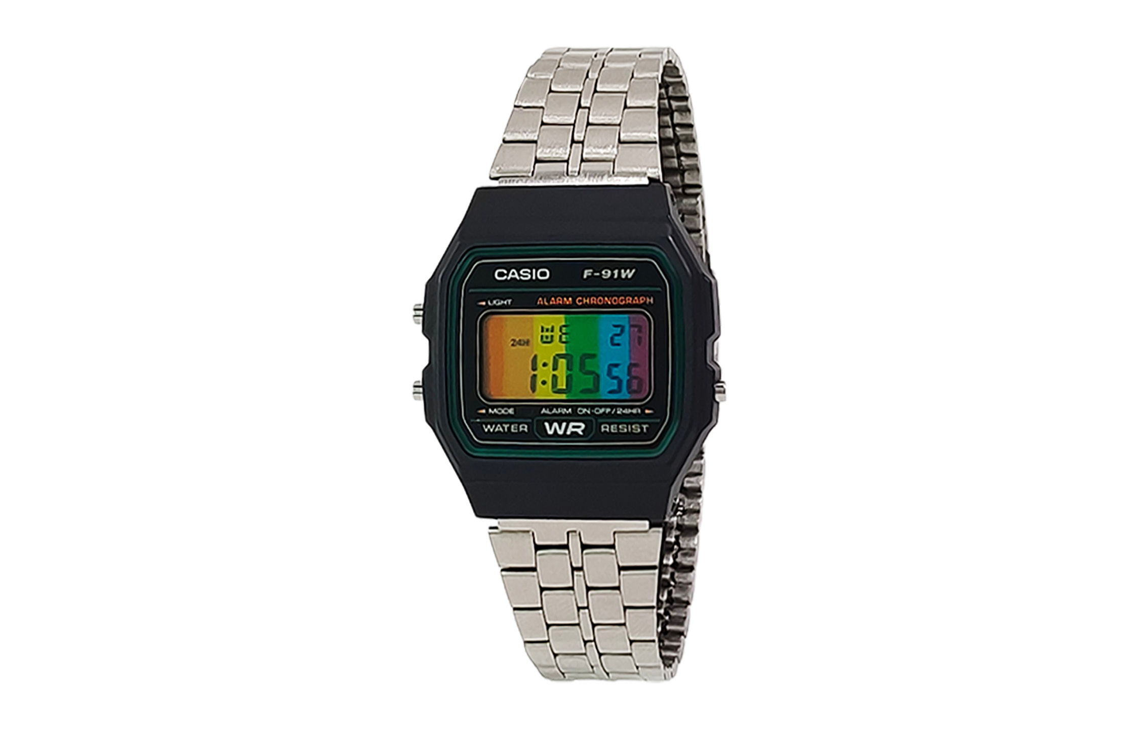 CASIO Мужские часы Retrofit Series с кварцевым механизмом, стальной браслет, черный циферблат
CASIO Мужские часы Retrofit Series с кварцевым механизмом, стальной браслет, черный циферблат