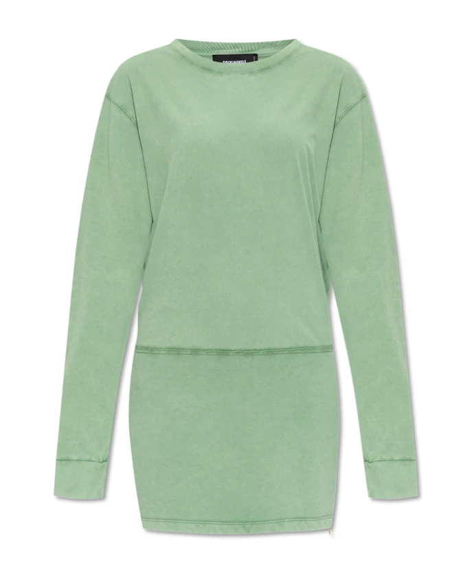 Платье с принтом Dsquared2, зеленый
Платье с принтом Dsquared2, зеленый