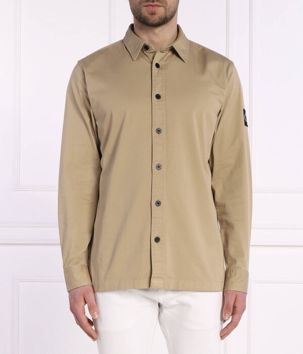 Рубашка Calvin Klein Jeans Relaxed Fit, бежевый
Рубашка Calvin Klein Jeans Relaxed Fit, бежевый