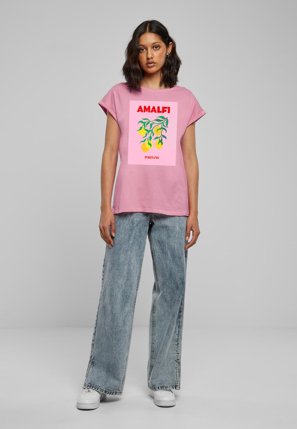 Футболка с принтом ROLL UP AMA Be Famous, розовый
Футболка с принтом ROLL UP AMA Be Famous, розовый