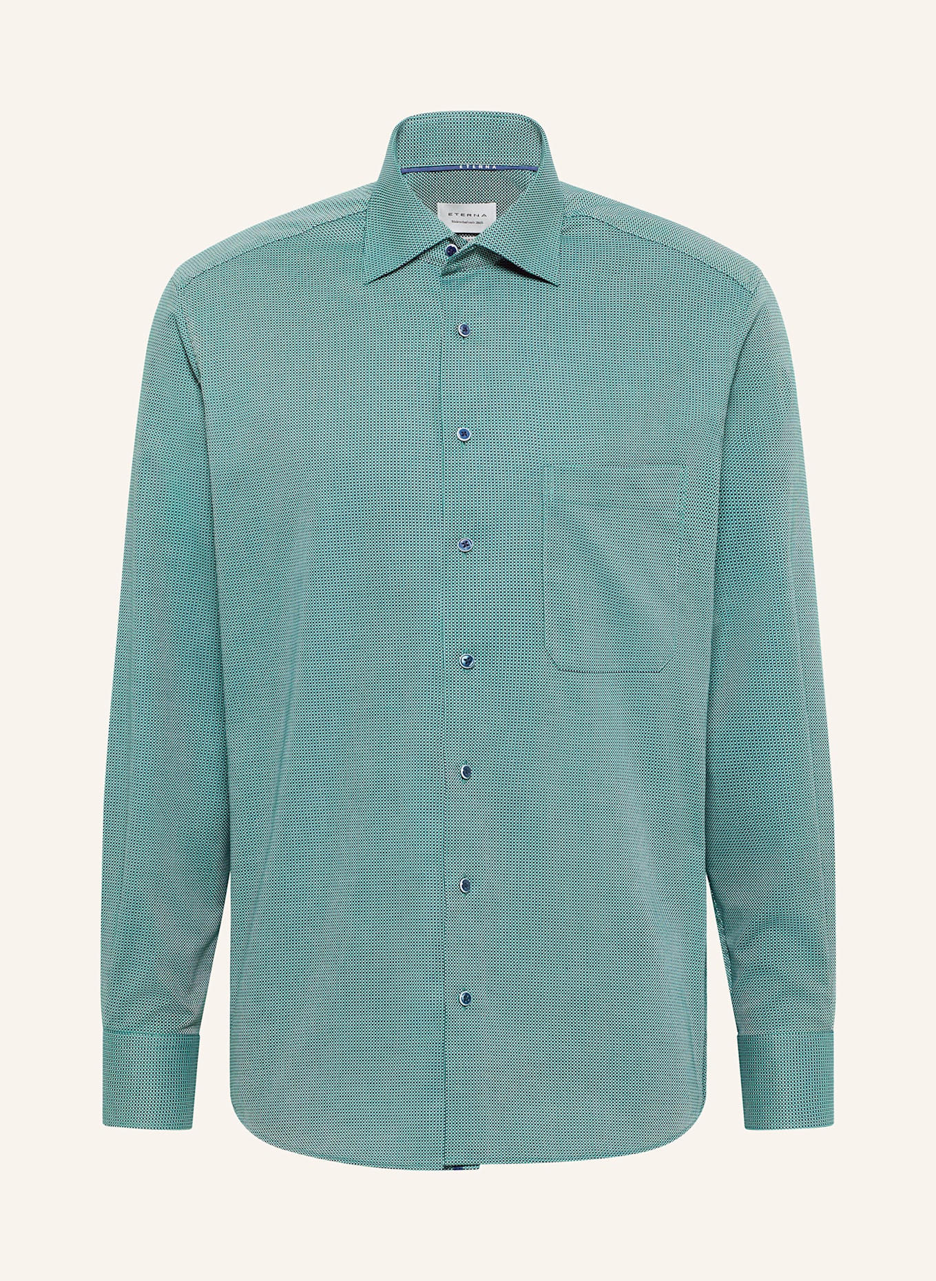 Рубашка удобного кроя Eterna, зеленый
Рубашка удобного кроя Eterna, зеленый