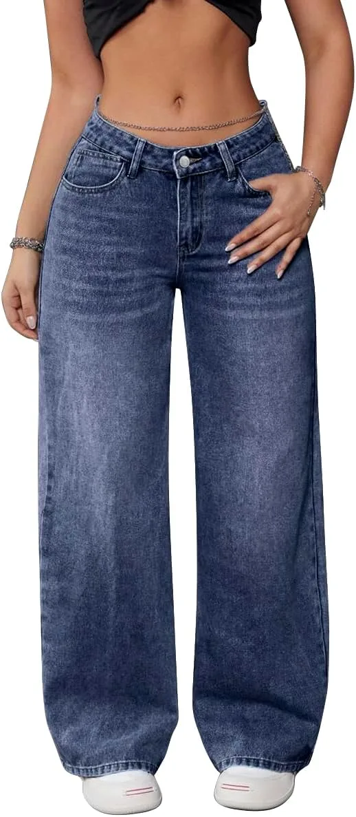 Брюки-джинсы Baggy Women High Waist Vintage Wide Leg ALIMASHA
Брюки-джинсы Baggy Women High Waist Vintage Wide Leg ALIMASHA