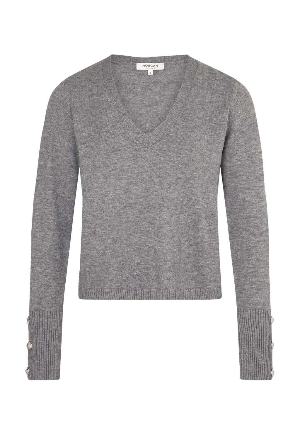 Джемпер LONG-SLEEVED Morgan, серый 
Джемпер LONG-SLEEVED Morgan, серый