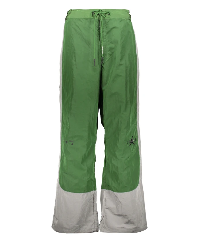 Спортивные брюки с регулируемым поясом и карманами. Off White, зеленый
Спортивные брюки с регулируемым поясом и карманами. Off White, зеленый