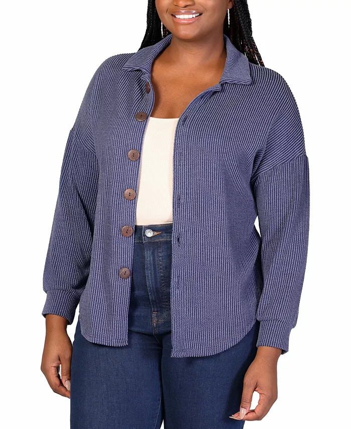 Рубашка больших размеров с застежкой на пуговицы в рубчик 24seven Comfort Apparel, синий
Рубашка больших размеров с застежкой на пуговицы в рубчик 24seven Comfort Apparel, синий