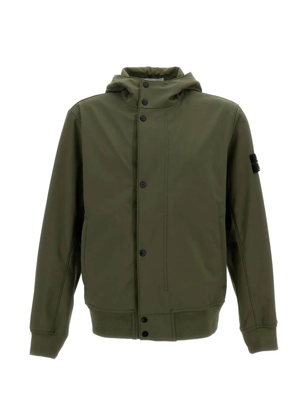 Куртка с капюшоном и нашивкой с логотипом Stone Island, зеленый
Куртка с капюшоном и нашивкой с логотипом Stone Island, зеленый