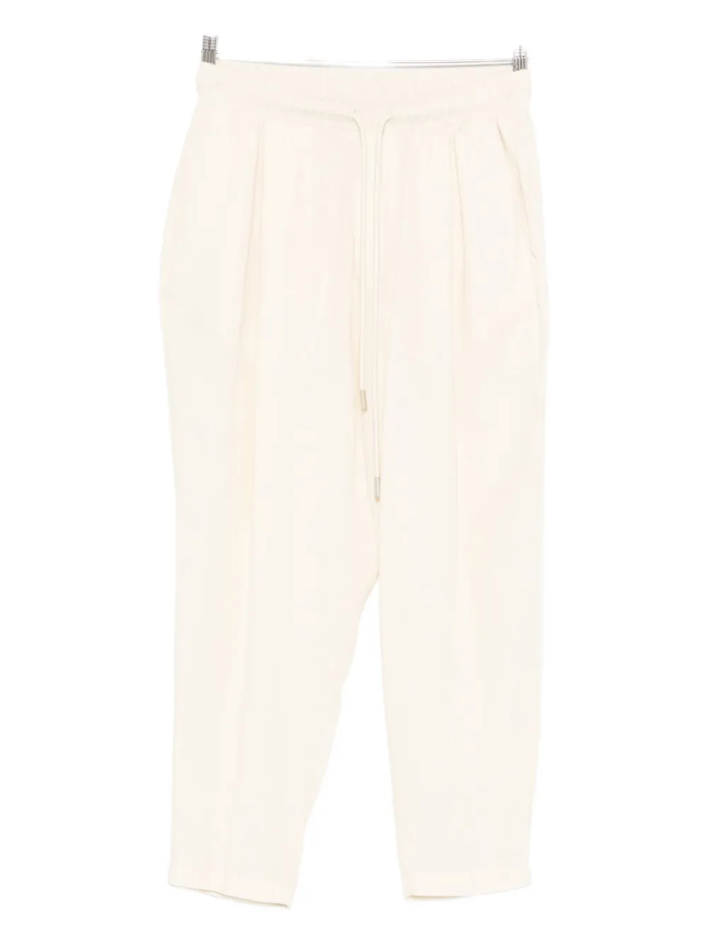 Брюки со складками и завязками YES LONDON, нейтральный
Брюки со складками и завязками YES LONDON, нейтральный