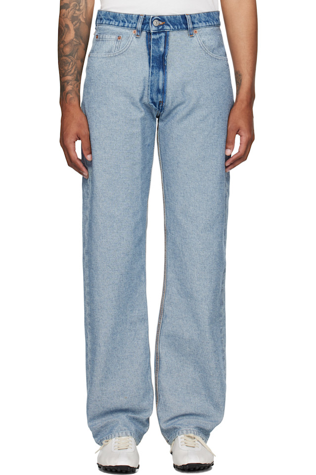 Прямые джинсы Mm6 Maison Margiela, синий
Прямые джинсы Mm6 Maison Margiela, синий
