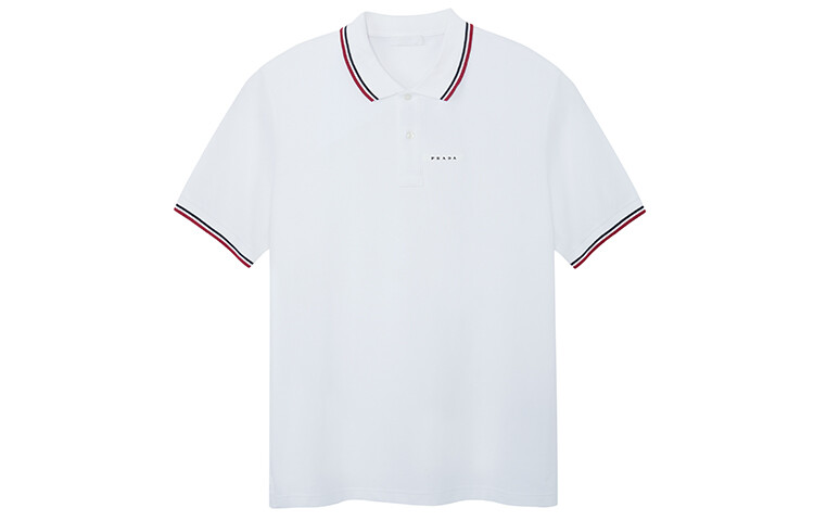 Рубашка поло мужская белая Prada, белый
Рубашка поло мужская белая Prada, белый