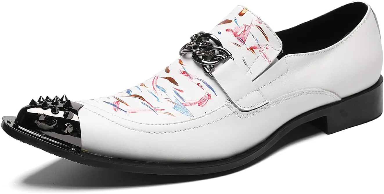 Мужские сандимонские лоферы белые, вечерние, с металлическим носком, пенни-лоферы, кожаные, свадебные, повседневные, официальные, западного стиля, для вечеринок и бальных танцев, мокасины без застежки, под смокинг, летние туфли Santimon, белый
Мужские сандимонские лоферы белые, вечерние, с металлическим носком, пенни-лоферы, кожаные, свадебные, повседневные, официальные, западного стиля, для вечеринок и бальных танцев, мокасины без застежки, под смокинг, летние туфли Santimon, белый