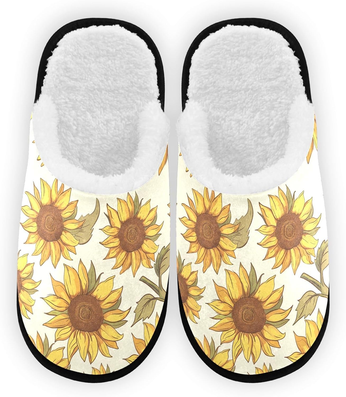 Плюшевые тапочки FENOCHE Retro с подсолнухами для женщин и мужчин, теплые и удобные, для путешествий, спа, с нескользящей подошвой, Multicolor
Плюшевые тапочки FENOCHE Retro с подсолнухами для женщин и мужчин, теплые и удобные, для путешествий, спа, с нескользящей подошвой, Multicolor