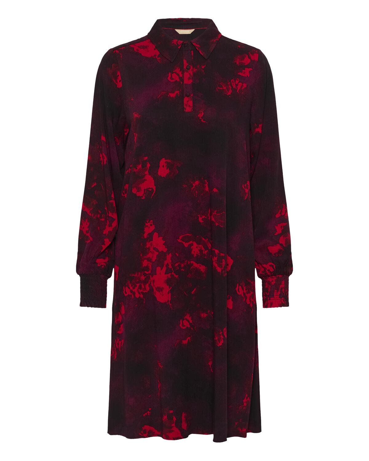 CULTURE Платье-рубашка 'Elsie Elitha' в крапчатом красном цвете
CULTURE Платье-рубашка 'Elsie Elitha' в крапчатом красном цвете