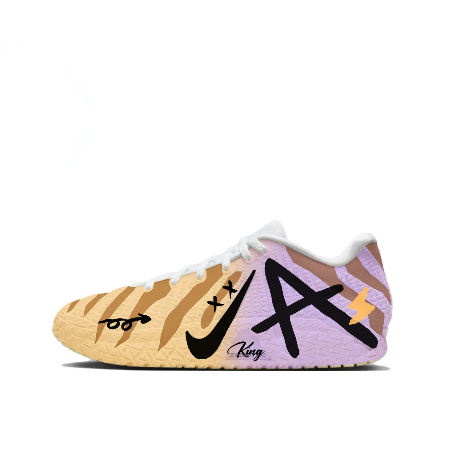 Nike Мужские баскетбольные кроссовки Ja Morant 3 низкие, желтые и фиолетовые, с амортизацией и износостойкие
Nike Мужские баскетбольные кроссовки Ja Morant 3 низкие, желтые и фиолетовые, с амортизацией и износостойкие