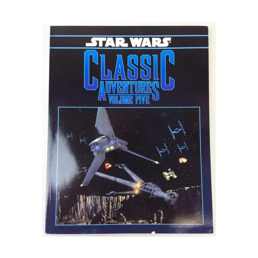 Classic Adventures #5, Star Wars Roleplaying Game - Adventures & Modules (West End Games), мягкая обложка
Classic Adventures #5, Star Wars Roleplaying Game - Adventures & Modules (West End Games), мягкая обложка