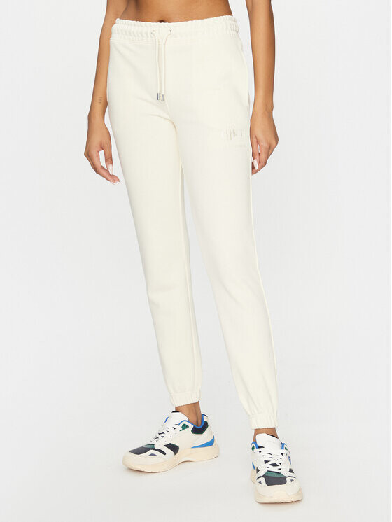 Спортивные брюки стандартного кроя Gant, экрю 
Спортивные брюки стандартного кроя Gant, экрю