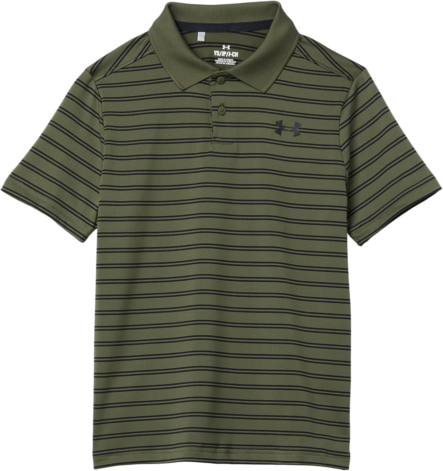 Under Armour Boys Matchplay Printed Golf Polo, Marine Od Green/Black
Under Armour Boys Matchplay Printed Golf Polo, Marine Od Green/Black