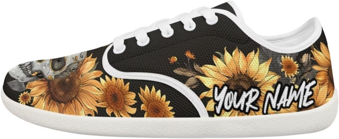 Кроссовки для ходьбы для женщин и мужчин, с широким носком, босоножки, с нулевым перепадом высоты подошвы, минималистичные кроссовки, дышащая сетка, теннисные кроссовки Pointodoor, Skull Sunflower Print
Кроссовки для ходьбы для женщин и мужчин, с широким носком, босоножки, с нулевым перепадом высоты подошвы, минималистичные кроссовки, дышащая сетка, теннисные кроссовки Pointodoor, Skull Sunflower Print