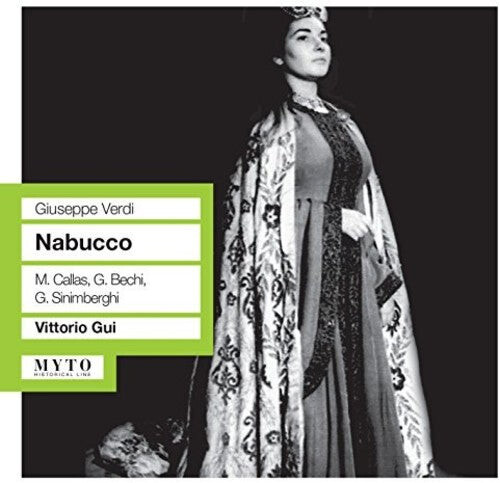CD диск Verdi / Bechi / Sinimberghi / Neroni / Gui: Nabucco Dramma Lirico in Quattro Parti
CD диск Verdi / Bechi / Sinimberghi / Neroni / Gui: Nabucco Dramma Lirico in Quattro Parti