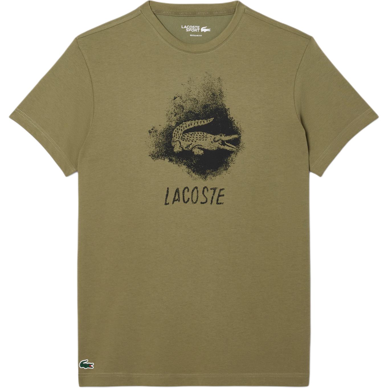 LACOSTE Футболка мужская khaki green
LACOSTE Футболка мужская khaki green