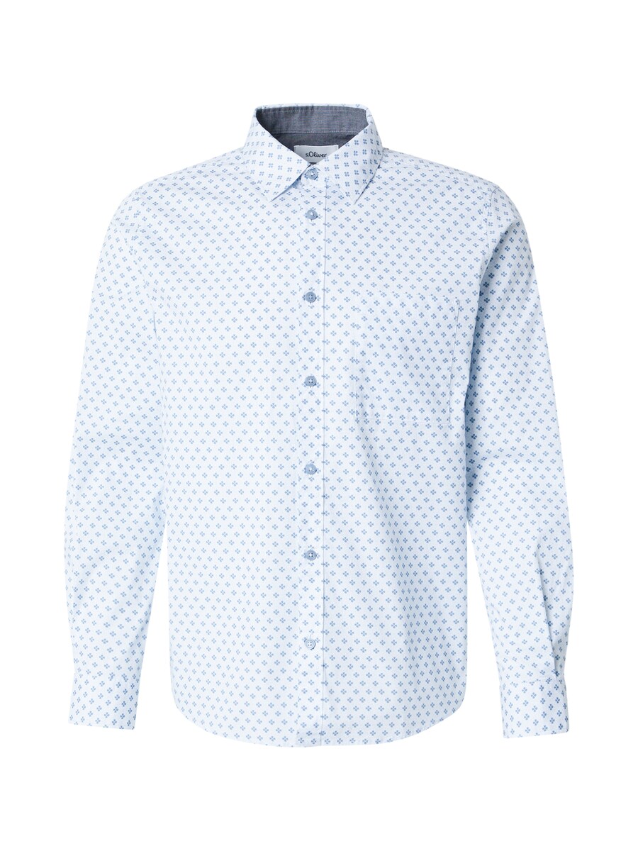 Рубашка на пуговицах классического кроя s.Oliver, темно-синий/светло-синий
Рубашка на пуговицах классического кроя s.Oliver, темно-синий/светло-синий