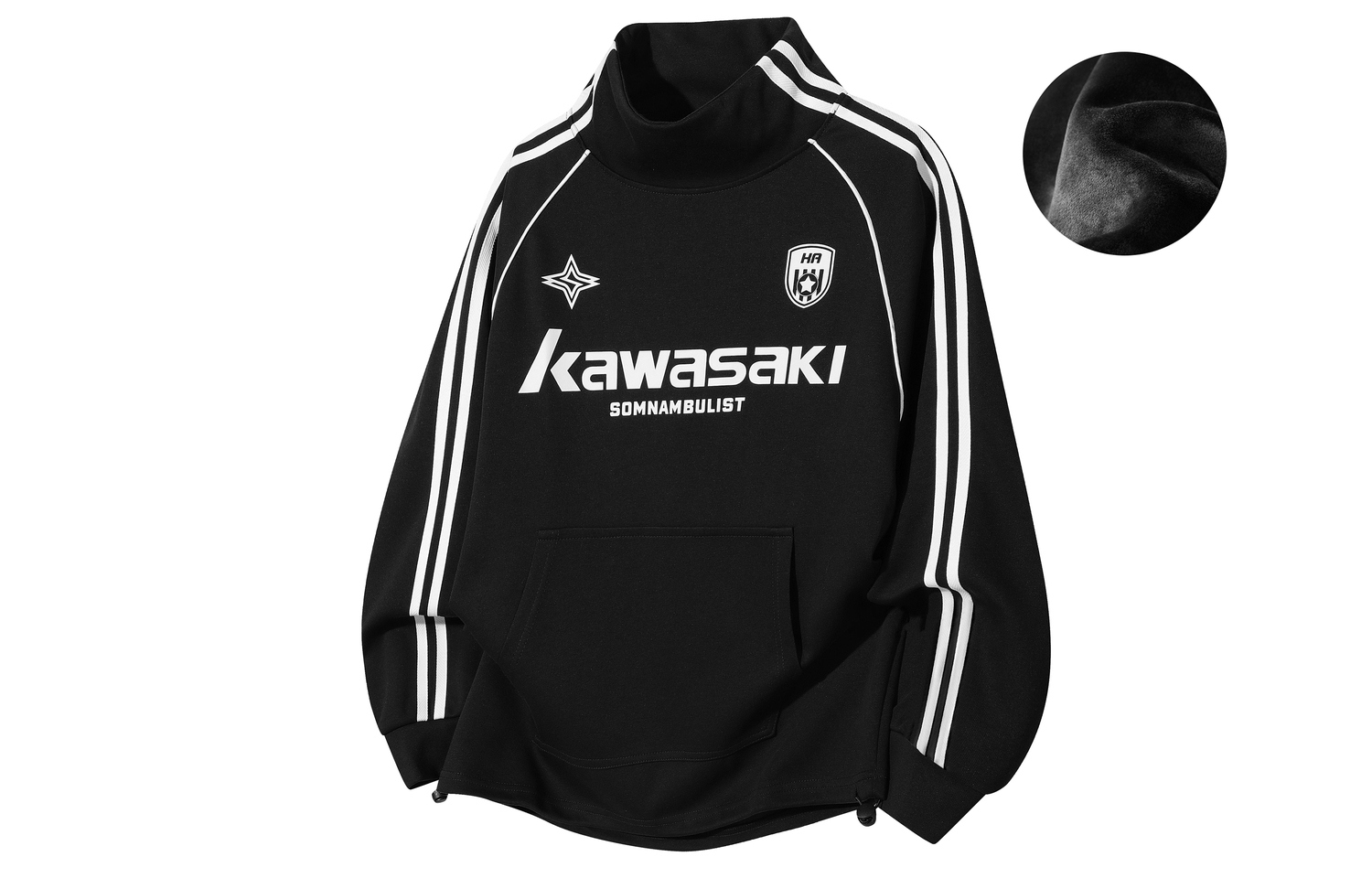 Унисекс свитшот Kawasaki, черный
Унисекс свитшот Kawasaki, черный