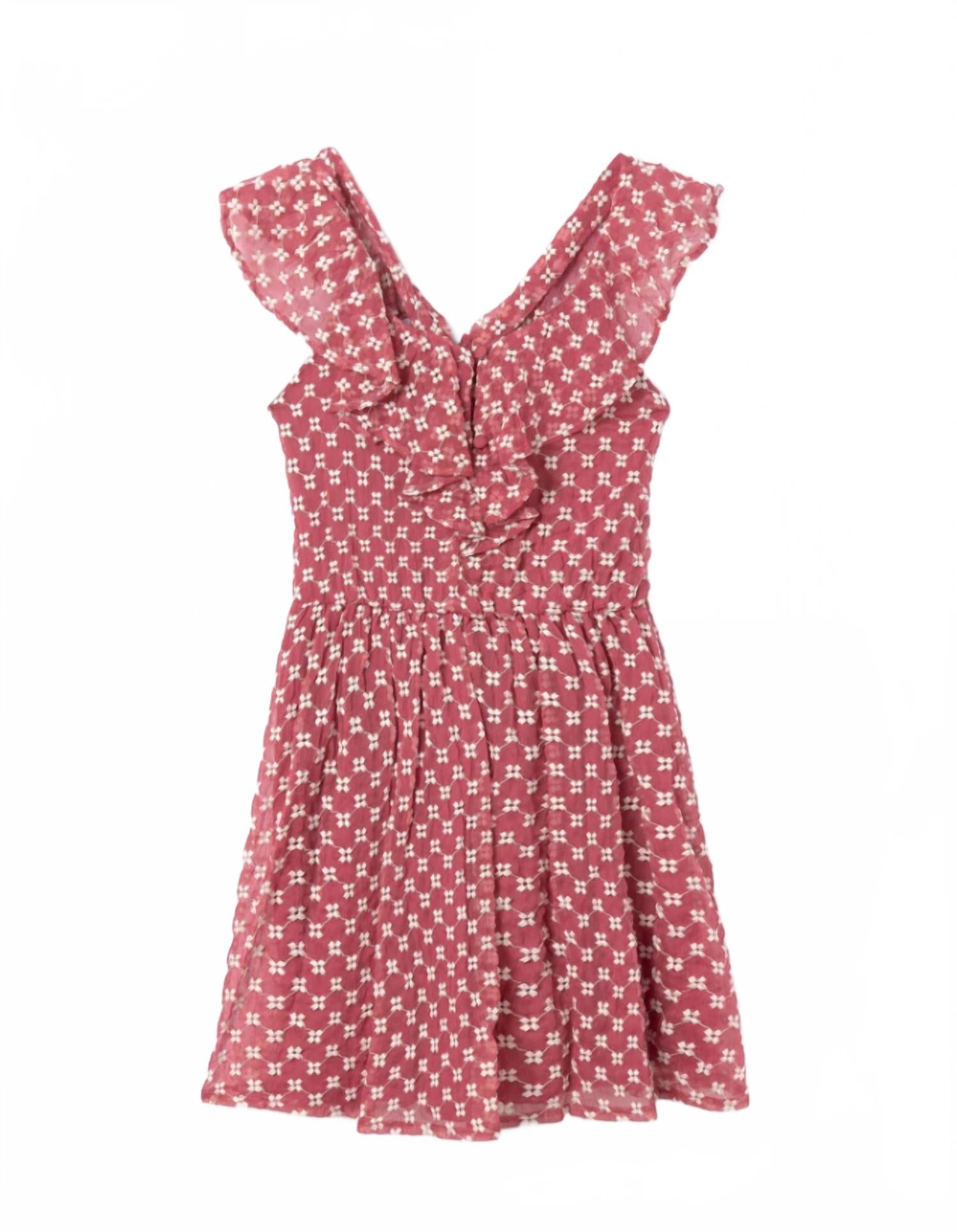 Платье цвета корицы для девочки с вышивкой Mayoral, красный
Платье цвета корицы для девочки с вышивкой Mayoral, красный