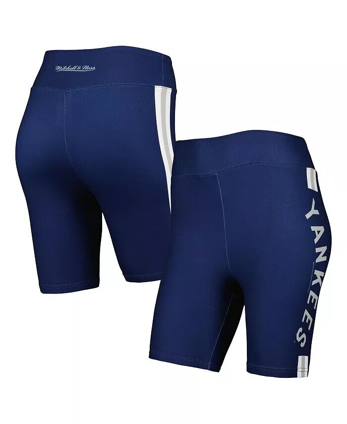 Женские темно-синие байкерские шорты New York Yankees Mitchell & Ness
Женские темно-синие байкерские шорты New York Yankees Mitchell & Ness