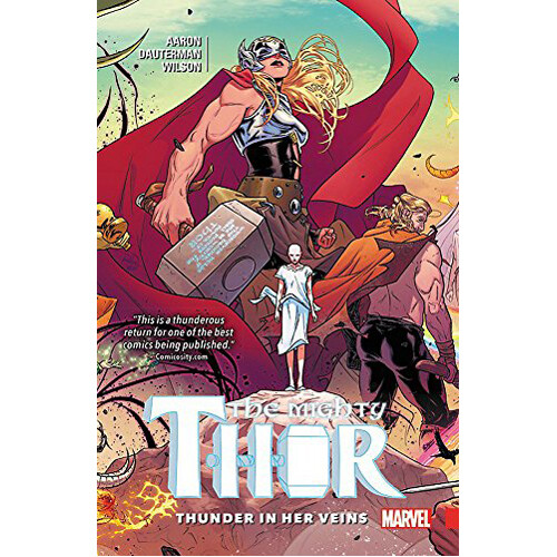 Книга Mighty Thor Vol. 1: Thunder In Her Veins (Paperback)
Книга Mighty Thor Vol. 1: Thunder In Her Veins (Paperback)