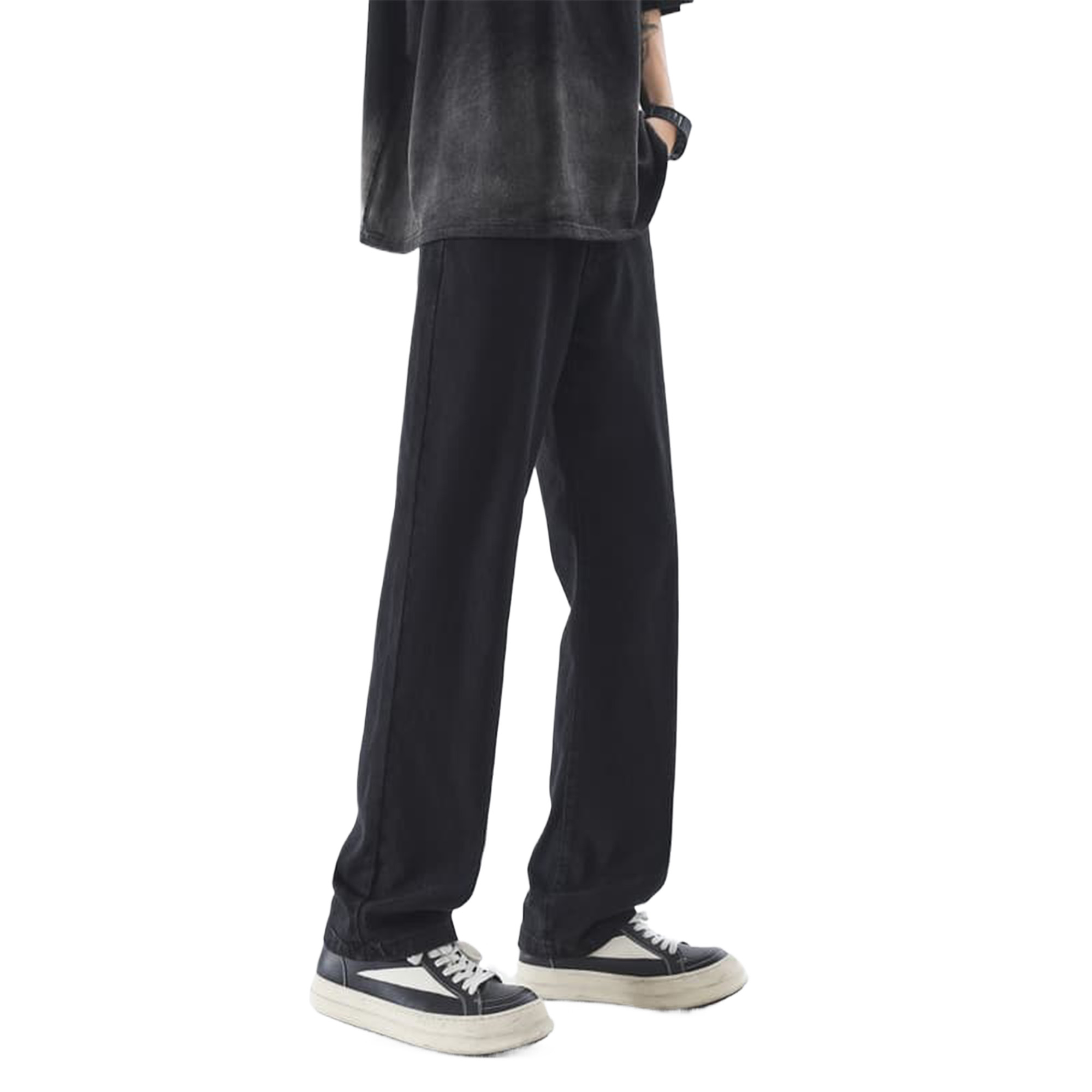 Джинсы унисекс черные JEEP SPIRIT 
Джинсы унисекс черные JEEP SPIRIT