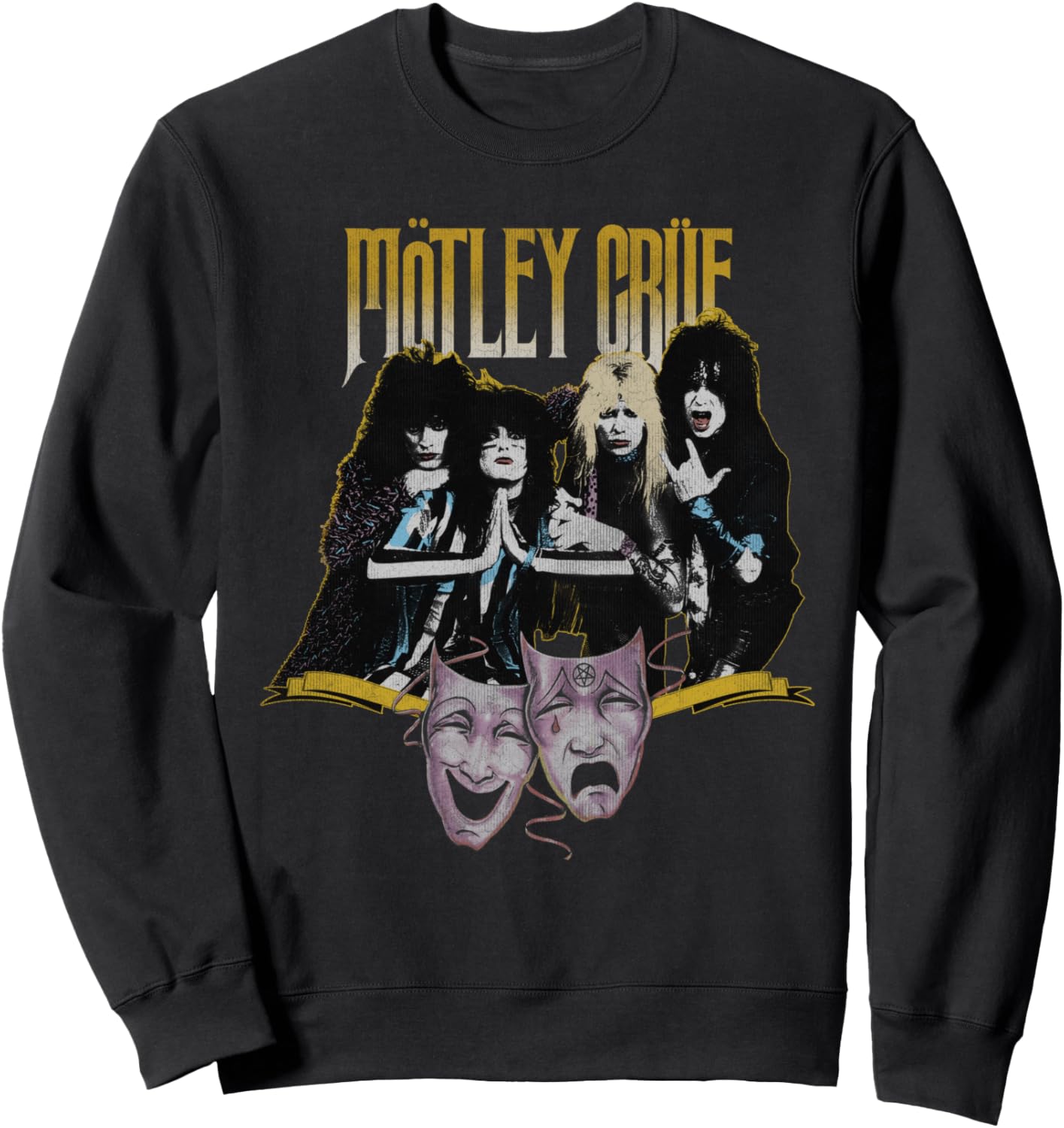 Театральная винтажная толстовка Motley Crue Official, черный
Театральная винтажная толстовка Motley Crue Official, черный