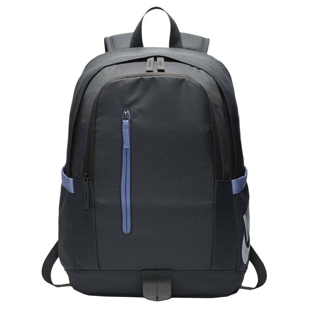 Nike Полиэстеровый рюкзак обычный унисекс серый
Nike Полиэстеровый рюкзак обычный унисекс серый