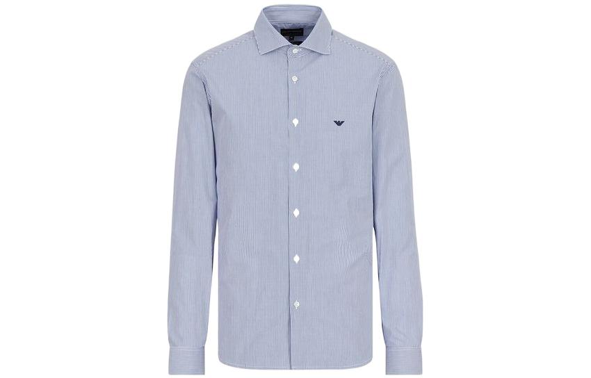 EMPORIO ARMANI Рубашка мужская синяя FW22
EMPORIO ARMANI Рубашка мужская синяя FW22