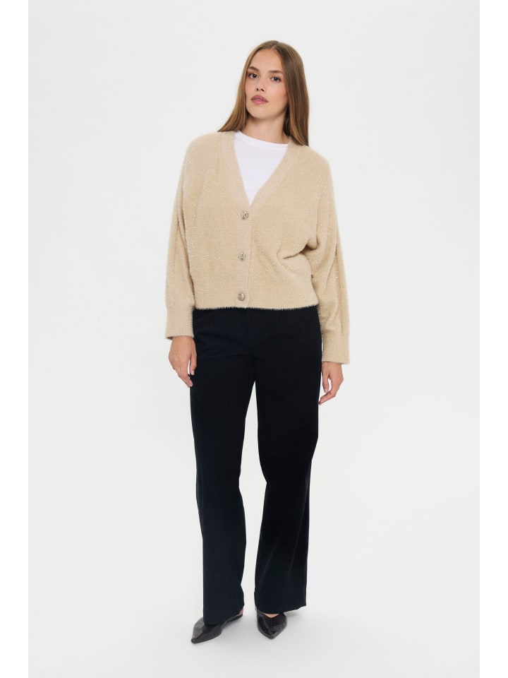 SAINT TROPEZ Кардиган NushaSZ, прямой крой, цвет «Выбеленный песок»
SAINT TROPEZ Кардиган NushaSZ, прямой крой, цвет «Выбеленный песок»