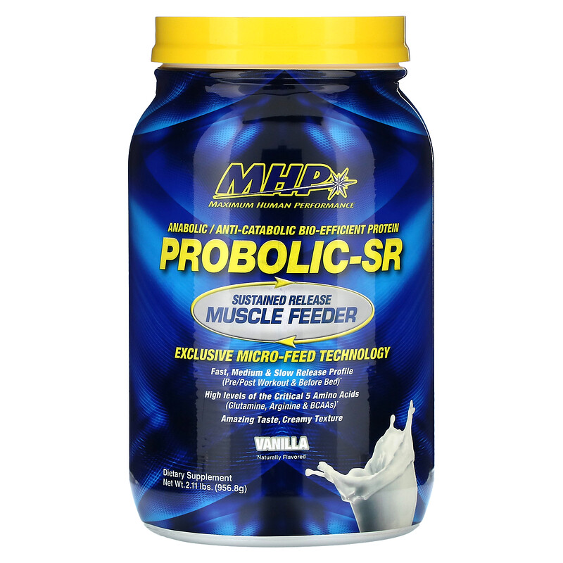 MHP, Probolic-SR, с ванильным вкусом, 956,8 г (2,11 фунта) 
MHP, Probolic-SR, с ванильным вкусом, 956,8 г (2,11 фунта)