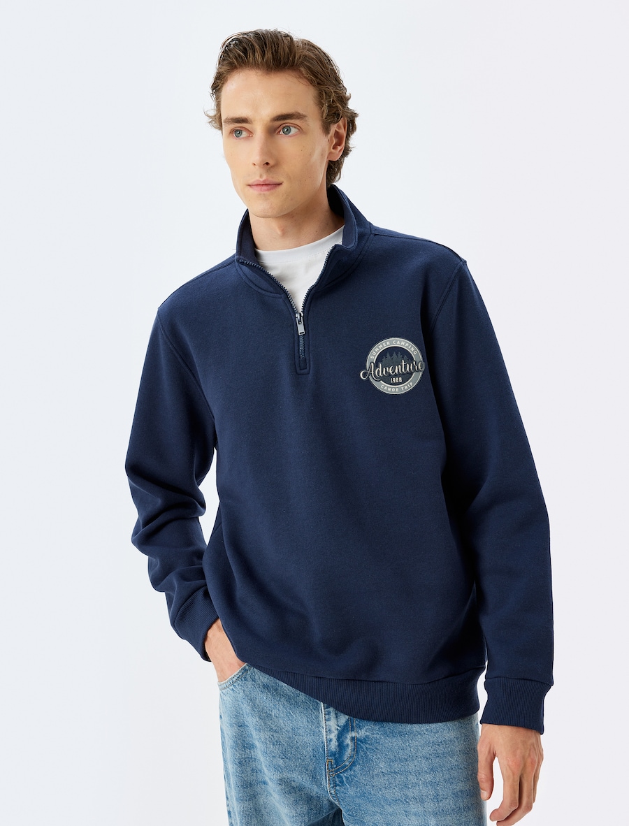 Толстовка Koton, темно-синий
Толстовка Koton, темно-синий