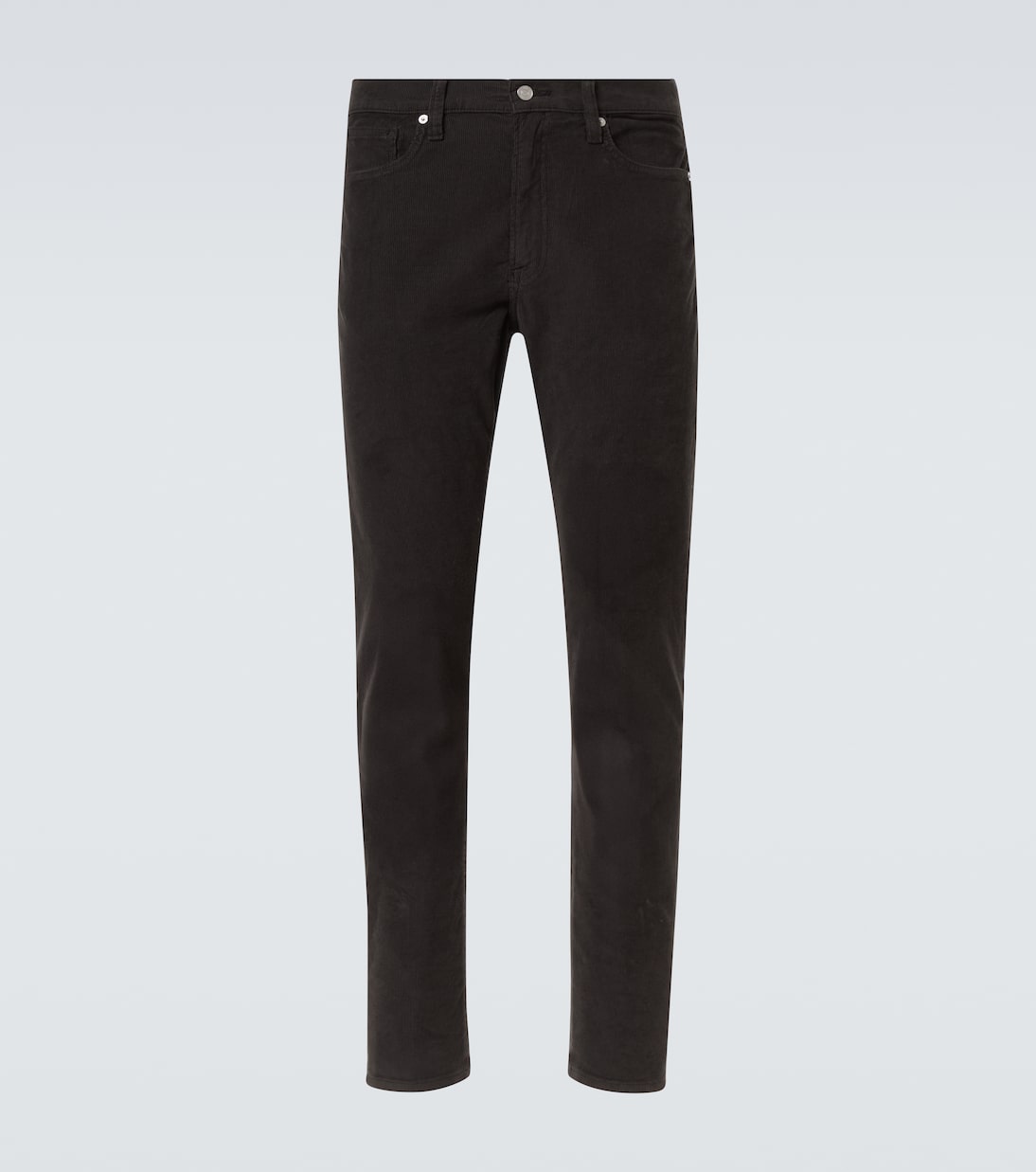 Узкие брюки L'Homme Slim из хлопкового вельвета Frame, Titanium
Узкие брюки L'Homme Slim из хлопкового вельвета Frame, Titanium