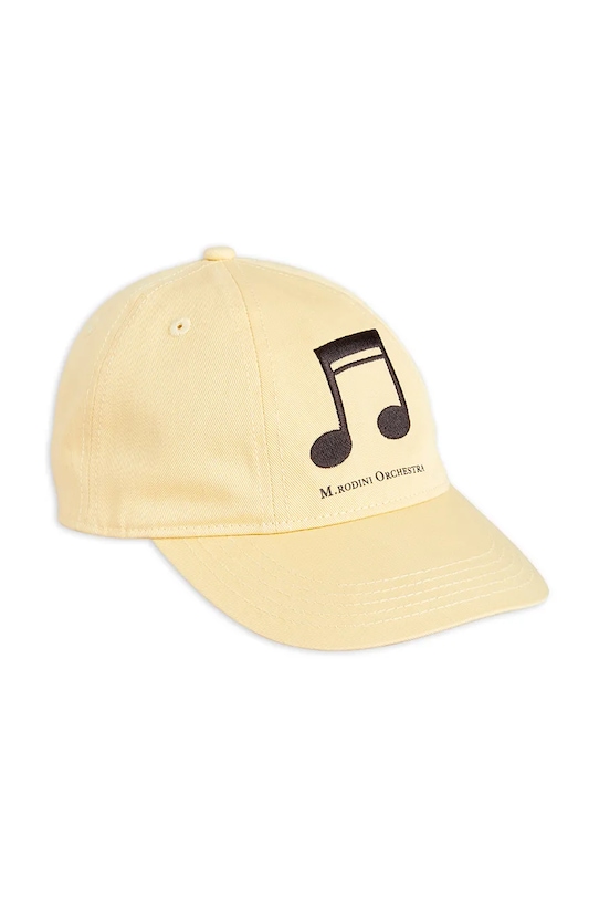 Детская хлопковая кепка с козырьком Note Mini Rodini, желтый
Детская хлопковая кепка с козырьком Note Mini Rodini, желтый