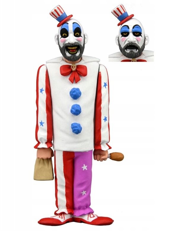 Фигурка Капитана СПОЛДИНГА, 15 см, Дом 1000 трупов, Toony Terrors NECA Inna marka
Фигурка Капитана СПОЛДИНГА, 15 см, Дом 1000 трупов, Toony Terrors NECA Inna marka